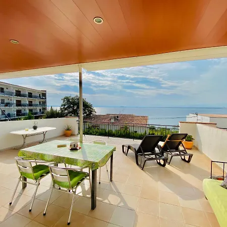 Apartment Bajo 4 - Con Espaciosa Terraza - Vistas Al Mar - Parking Roses